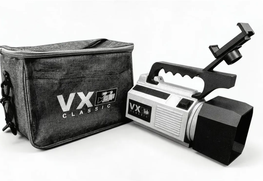 VX Classic com bag de transporte, fundo branco